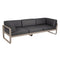 Sofá club BELLEVIE para 3 personas de la marca francesa Fermob. Comprar Fermob online. Rincón del Mueble
