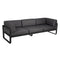 Sofá club BELLEVIE para 3 personas de la marca francesa Fermob. Comprar Fermob online. Rincón del Mueble
