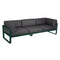 Sofá club BELLEVIE para 3 personas de la marca francesa Fermob. Comprar Fermob online. Rincón del Mueble