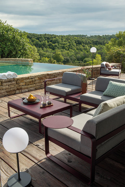 Módulo derecho BELLEVIE 2 plazas. Rincón del Mueble RDM Madrid España. Colección Bellevie de la marca FERMOB. Comprar online mobiliario exterior e interior Fermob.