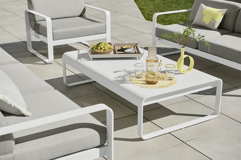 Mesa baja BELLEVIE de 138x80x36 cm Fermob en Rincón del Mueble RDM Madrid