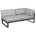 Módulo derecho esquina BELLEVIE 2 plazas. Colección Bellevie comprar online mobiliario Fermob exterior e interior. Rincón del Mueble RDM Madrid España.