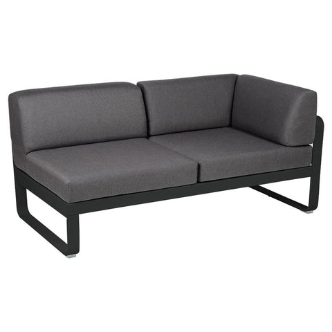 Módulo derecho esquina BELLEVIE 2 plazas. Colección Bellevie comprar online mobiliario Fermob exterior e interior. Rincón del Mueble RDM Madrid España.