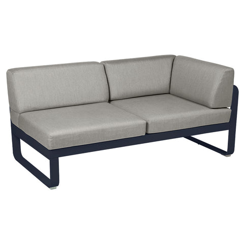 Módulo derecho esquina BELLEVIE 2 plazas. Colección Bellevie comprar online mobiliario Fermob exterior e interior. Rincón del Mueble RDM Madrid España.