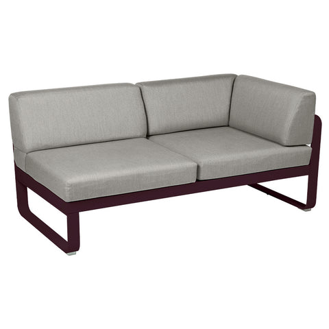 Módulo derecho esquina BELLEVIE 2 plazas. Colección Bellevie comprar online mobiliario Fermob exterior e interior. Rincón del Mueble RDM Madrid España.