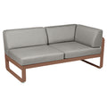 Módulo derecho esquina BELLEVIE 2 plazas. Colección Bellevie comprar online mobiliario Fermob exterior e interior. Rincón del Mueble RDM Madrid España.
