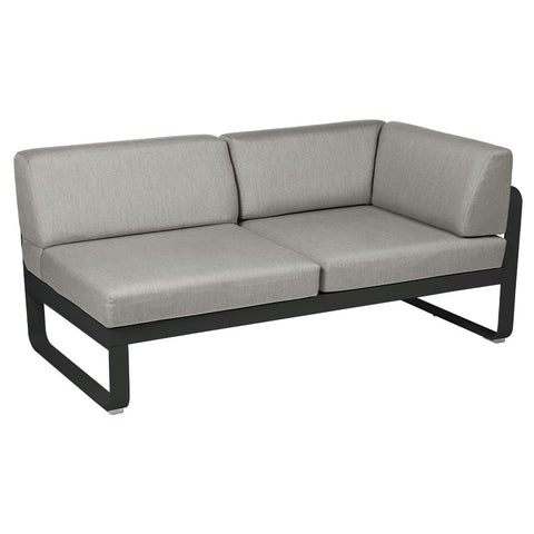 Módulo derecho esquina BELLEVIE 2 plazas. Colección Bellevie comprar online mobiliario Fermob exterior e interior. Rincón del Mueble RDM Madrid España.