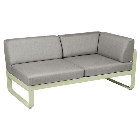 Módulo derecho esquina BELLEVIE 2 plazas. Colección Bellevie comprar online mobiliario Fermob exterior e interior. Rincón del Mueble RDM Madrid España.