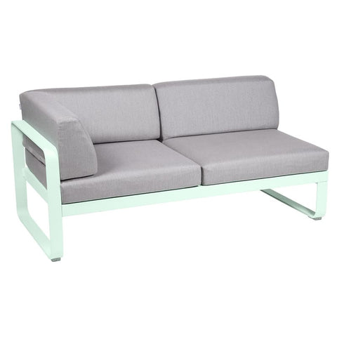 Módulo izquierdo esquina BELLEVIE 2 plazas. Fermob. Compra online mobiliario exterior e interior, Rincón del Mueble RDM Madrid España. Colección modular para sofá