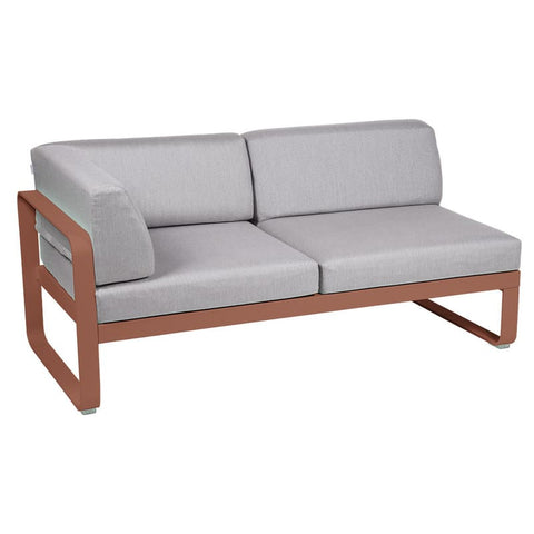 Módulo izquierdo esquina BELLEVIE 2 plazas. Fermob. Compra online mobiliario exterior e interior, Rincón del Mueble RDM Madrid España. Colección modular para sofá