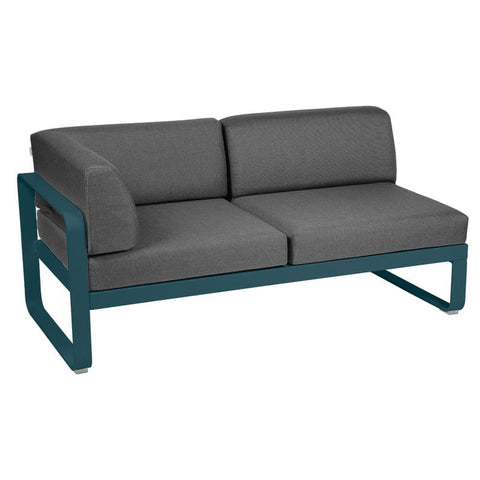 Módulo izquierdo esquina BELLEVIE 2 plazas. Fermob. Compra online mobiliario exterior e interior, Rincón del Mueble RDM Madrid España. Colección modular para sofá