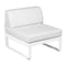 Módulo central BELLEVIE 1 plaza. Rincón del Mueble RDM Madrid España. Colección Bellevie de la marca FERMOB. Comprar online mobiliario exterior e interior Fermob.