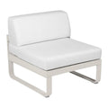 Módulo central BELLEVIE 1 plaza. Rincón del Mueble RDM Madrid España. Colección Bellevie de la marca FERMOB. Comprar online mobiliario exterior e interior Fermob.