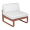 Módulo central BELLEVIE 1 plaza. Rincón del Mueble RDM Madrid España. Colección Bellevie de la marca FERMOB. Comprar online mobiliario exterior e interior Fermob.