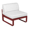 Módulo central BELLEVIE 1 plaza. Rincón del Mueble RDM Madrid España. Colección Bellevie de la marca FERMOB. Comprar online mobiliario exterior e interior Fermob.