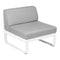 Módulo central BELLEVIE 1 plaza. Rincón del Mueble RDM Madrid España. Colección Bellevie de la marca FERMOB. Comprar online mobiliario exterior e interior Fermob.