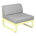 Módulo central BELLEVIE 1 plaza. Rincón del Mueble RDM Madrid España. Colección Bellevie de la marca FERMOB. Comprar online mobiliario exterior e interior Fermob.
