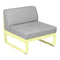 Módulo central BELLEVIE 1 plaza. Rincón del Mueble RDM Madrid España. Colección Bellevie de la marca FERMOB. Comprar online mobiliario exterior e interior Fermob.