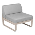 Módulo central BELLEVIE 1 plaza. Rincón del Mueble RDM Madrid España. Colección Bellevie de la marca FERMOB. Comprar online mobiliario exterior e interior Fermob.