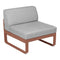 Módulo central BELLEVIE 1 plaza. Rincón del Mueble RDM Madrid España. Colección Bellevie de la marca FERMOB. Comprar online mobiliario exterior e interior Fermob.