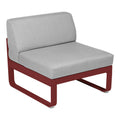 Módulo central BELLEVIE 1 plaza. Rincón del Mueble RDM Madrid España. Colección Bellevie de la marca FERMOB. Comprar online mobiliario exterior e interior Fermob.