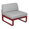 Módulo central BELLEVIE 1 plaza. Rincón del Mueble RDM Madrid España. Colección Bellevie de la marca FERMOB. Comprar online mobiliario exterior e interior Fermob.