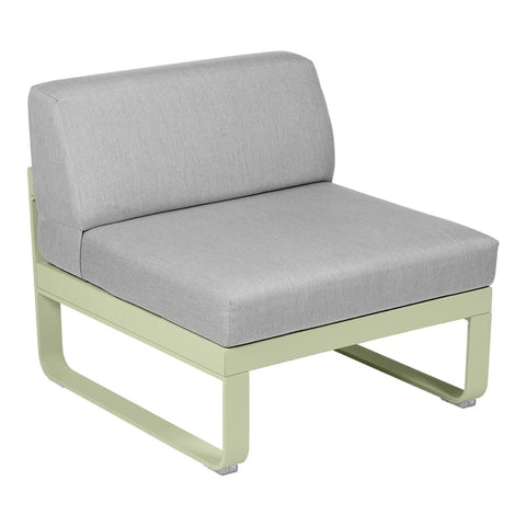 Módulo central BELLEVIE 1 plaza. Rincón del Mueble RDM Madrid España. Colección Bellevie de la marca FERMOB. Comprar online mobiliario exterior e interior Fermob.