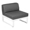 Módulo central BELLEVIE 1 plaza. Rincón del Mueble RDM Madrid España. Colección Bellevie de la marca FERMOB. Comprar online mobiliario exterior e interior Fermob.