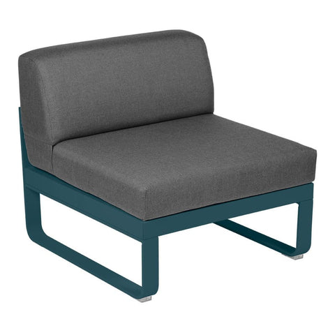 Módulo central BELLEVIE 1 plaza. Rincón del Mueble RDM Madrid España. Colección Bellevie de la marca FERMOB. Comprar online mobiliario exterior e interior Fermob.