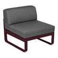 Módulo central BELLEVIE 1 plaza. Rincón del Mueble RDM Madrid España. Colección Bellevie de la marca FERMOB. Comprar online mobiliario exterior e interior Fermob.