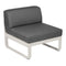 Módulo central BELLEVIE 1 plaza. Rincón del Mueble RDM Madrid España. Colección Bellevie de la marca FERMOB. Comprar online mobiliario exterior e interior Fermob.