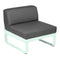Módulo central BELLEVIE 1 plaza. Rincón del Mueble RDM Madrid España. Colección Bellevie de la marca FERMOB. Comprar online mobiliario exterior e interior Fermob.