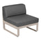Módulo central BELLEVIE 1 plaza. Rincón del Mueble RDM Madrid España. Colección Bellevie de la marca FERMOB. Comprar online mobiliario exterior e interior Fermob.