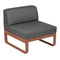 Módulo central BELLEVIE 1 plaza. Rincón del Mueble RDM Madrid España. Colección Bellevie de la marca FERMOB. Comprar online mobiliario exterior e interior Fermob.