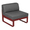 Módulo central BELLEVIE 1 plaza. Rincón del Mueble RDM Madrid España. Colección Bellevie de la marca FERMOB. Comprar online mobiliario exterior e interior Fermob.