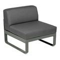 Módulo central BELLEVIE 1 plaza. Rincón del Mueble RDM Madrid España. Colección Bellevie de la marca FERMOB. Comprar online mobiliario exterior e interior Fermob.