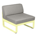 Módulo central BELLEVIE 1 plaza. Rincón del Mueble RDM Madrid España. Colección Bellevie de la marca FERMOB. Comprar online mobiliario exterior e interior Fermob.