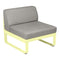 Módulo central BELLEVIE 1 plaza. Rincón del Mueble RDM Madrid España. Colección Bellevie de la marca FERMOB. Comprar online mobiliario exterior e interior Fermob.