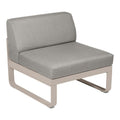 Módulo central BELLEVIE 1 plaza. Rincón del Mueble RDM Madrid España. Colección Bellevie de la marca FERMOB. Comprar online mobiliario exterior e interior Fermob.