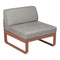 Módulo central BELLEVIE 1 plaza. Rincón del Mueble RDM Madrid España. Colección Bellevie de la marca FERMOB. Comprar online mobiliario exterior e interior Fermob.