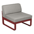 Módulo central BELLEVIE 1 plaza. Rincón del Mueble RDM Madrid España. Colección Bellevie de la marca FERMOB. Comprar online mobiliario exterior e interior Fermob.