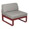 Módulo central BELLEVIE 1 plaza. Rincón del Mueble RDM Madrid España. Colección Bellevie de la marca FERMOB. Comprar online mobiliario exterior e interior Fermob.