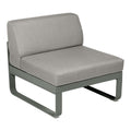 Módulo central BELLEVIE 1 plaza. Rincón del Mueble RDM Madrid España. Colección Bellevie de la marca FERMOB. Comprar online mobiliario exterior e interior Fermob.
