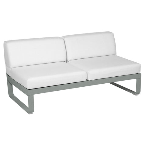 Módulo central BELLEVIE 2 plazas. Rincón del Mueble RDM Madrid España. Colección Bellevie de la marca FERMOB. Comprar online mobiliario exterior e interior Fermob.
