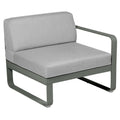 Módulo derecho BELLEVIE 1 plaza. Rincón del Mueble RDM Madrid España. Colección Bellevie de la marca FERMOB. Comprar online mobiliario exterior e interior Fermob.