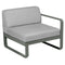 Módulo derecho BELLEVIE 1 plaza. Rincón del Mueble RDM Madrid España. Colección Bellevie de la marca FERMOB. Comprar online mobiliario exterior e interior Fermob.