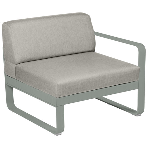 Módulo derecho BELLEVIE 1 plaza. Rincón del Mueble RDM Madrid España. Colección Bellevie de la marca FERMOB. Comprar online mobiliario exterior e interior Fermob.