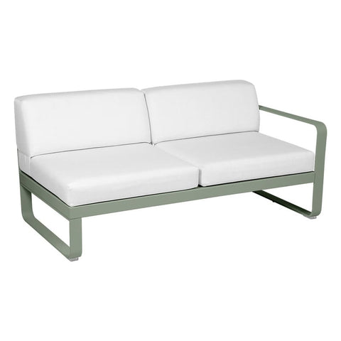 Módulo derecho BELLEVIE 2 plazas. Rincón del Mueble RDM Madrid España. Colección Bellevie de la marca FERMOB. Comprar online mobiliario exterior e interior Fermob.