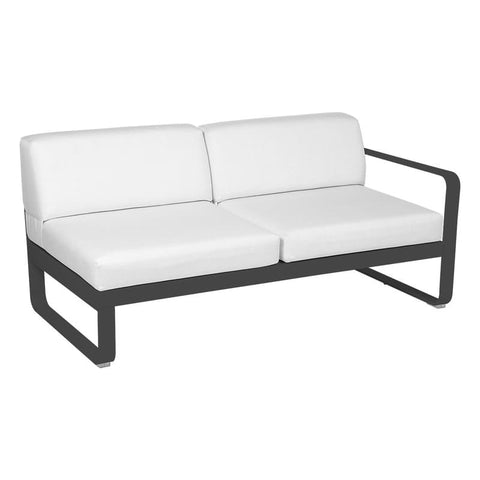 Módulo derecho BELLEVIE 2 plazas. Rincón del Mueble RDM Madrid España. Colección Bellevie de la marca FERMOB. Comprar online mobiliario exterior e interior Fermob.