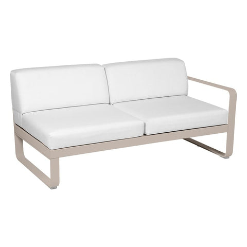 Módulo derecho BELLEVIE 2 plazas. Rincón del Mueble RDM Madrid España. Colección Bellevie de la marca FERMOB. Comprar online mobiliario exterior e interior Fermob.